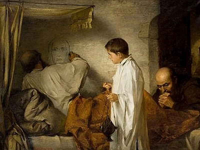1853-Hermína Cecílie Josefa Laukotová - Il pittore morente